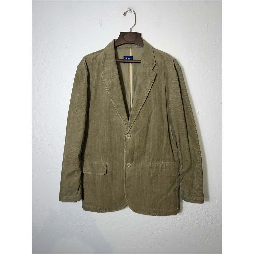 Vintage High Sierra Corduroy 2-Button Blazer Jacket Men's MED 38/40. Dark‎ Tan✅